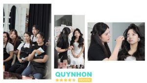 Linh Chi Wedding Bridal dạy make up tại Quy Nhơn chuyên nghiệp
