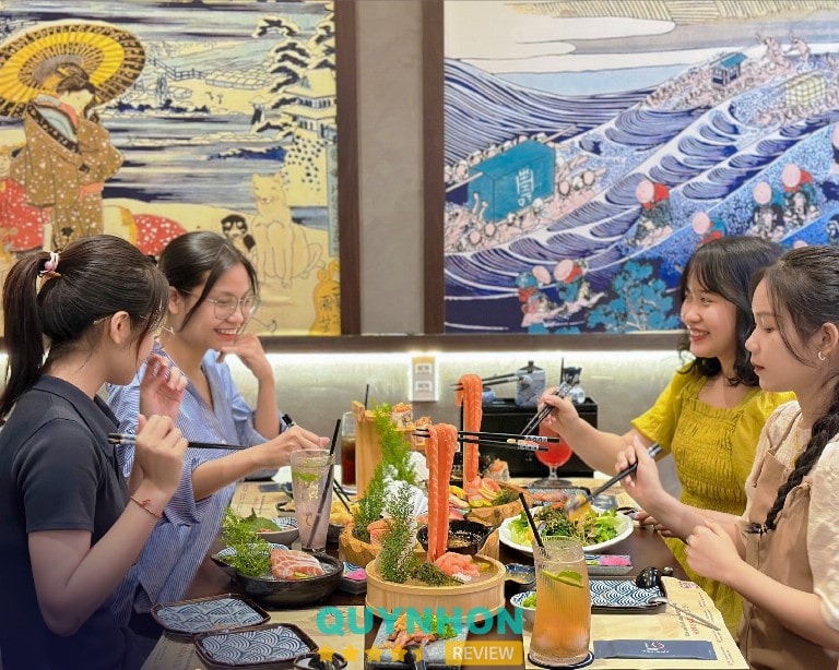 Nhà hàng Ikagai Shushi có dịch vụ tổ chức sinh nhật tại Quy Nhơn