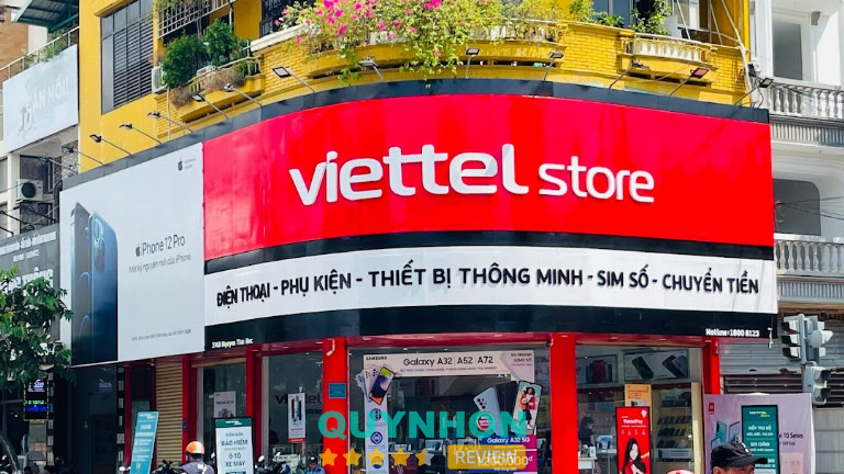 Cửa hàng Viettel chi nhánh ở Quy Nhơn