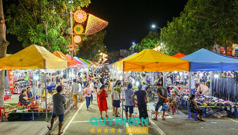 Chợ đêm tại Thành Phố Quy Nhơn