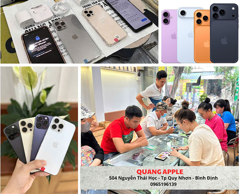 Quang Apple 504 Nguyễn Thái Học Quy Nhơn