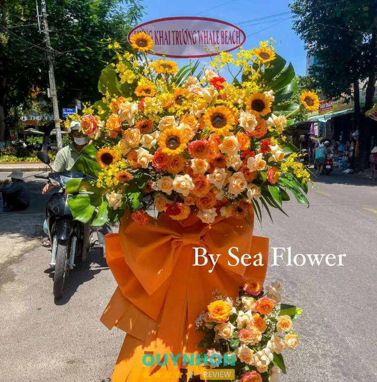 Shop Hoa Sea Flower địa chỉ đặt hoa chúc mừng khai trương ở Quy Nhơn