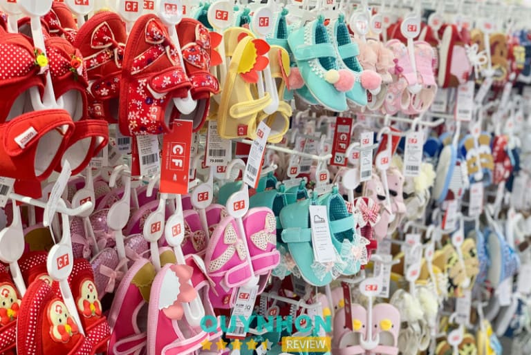 Hệ thống siêu thị Con Cưng giày dép trẻ em tại TP Quy Nhơn