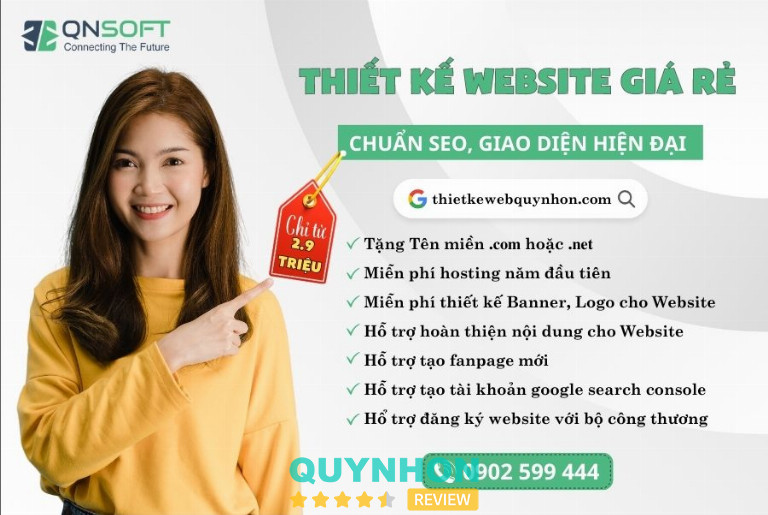 Công ty TNHH Công nghệ QNSoft tại Quy Nhơn