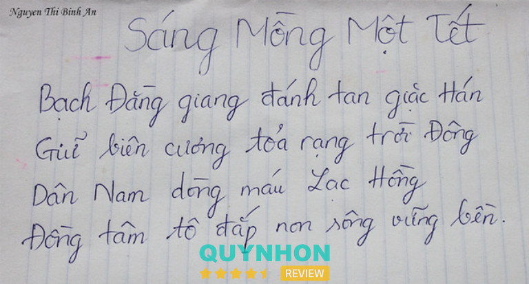 Ví dụ câu thai trong trò chơi cổ nhơn bình định