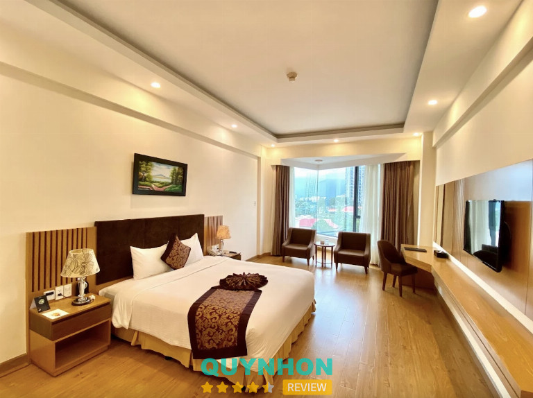 Phòng tiêu chuẩn của khách sạn mường thanh quy nhơn
