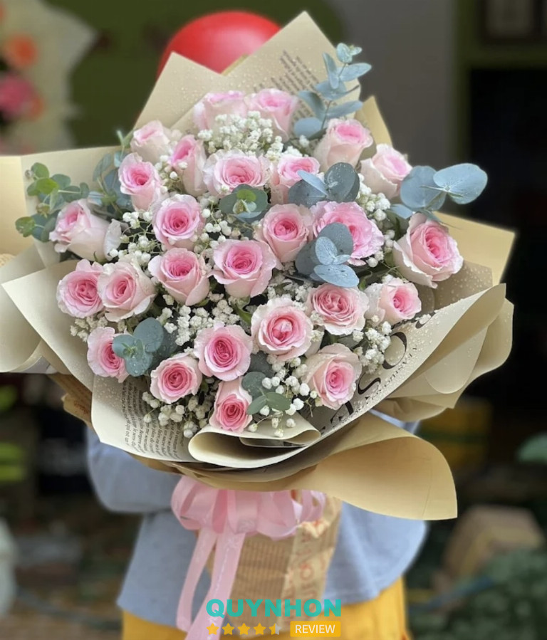 Shop bó hoa kim ngân ở 224 phan bội châu