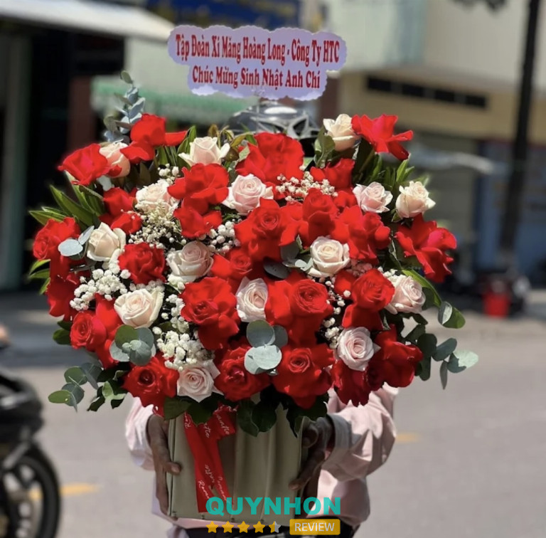 Shop hoa tươi kim ngân 224 phan bội châu quy nhơn