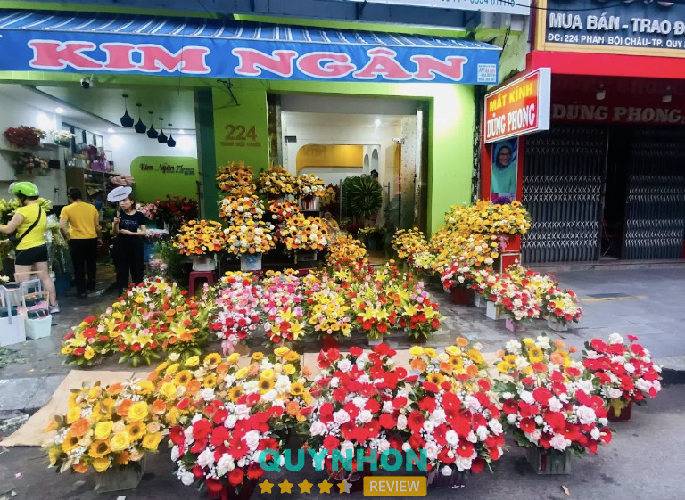 Shop hoa tươi kim ngân 224 phan bội châu TP Quy Nhơn