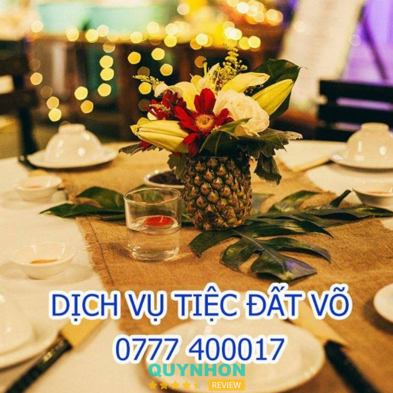 Đất Võ Restaurant nhận nấu tiệc tại nhà ở quy nhơn