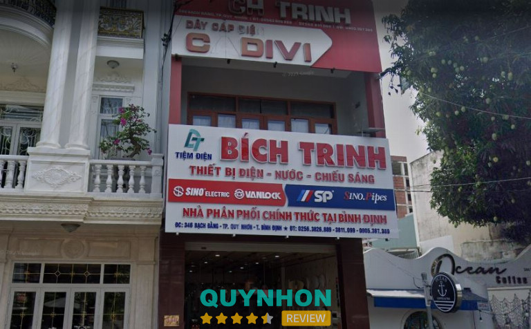 cửa hàng điện nước ở Quy Nhơn