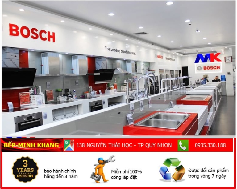 Cửa hàng thiết bị nhà bếp tại Quy Nhơn