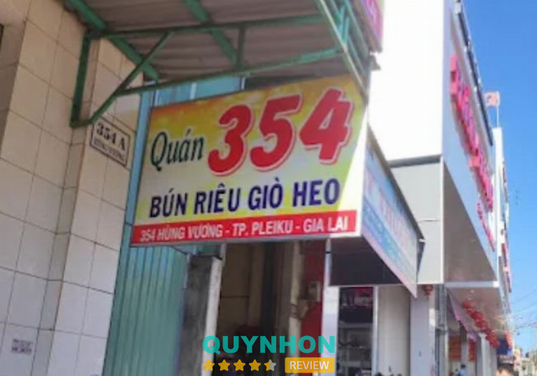 Bún Riêu Pleiku – 354A Hùng Vương