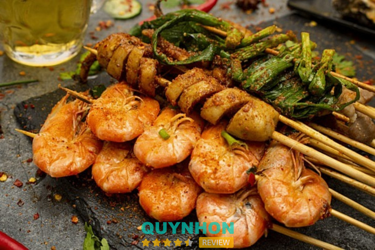 Quán vỉa hè ở Quy Nhơn