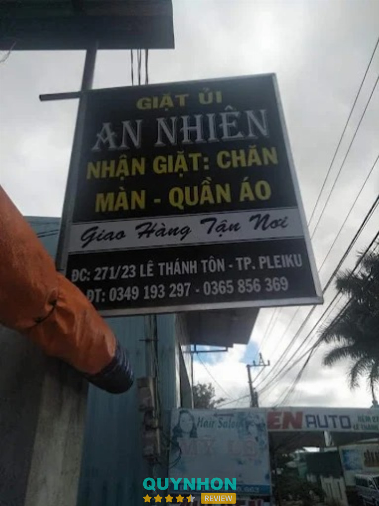 Tiệm giặt ủi An Nhiên – 3/62/5 Nguyễn Thiếp