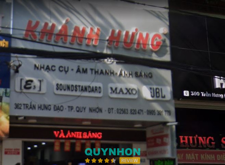 Nhạc Cụ Khánh Hưng – 362 Trần Hưng Đạo