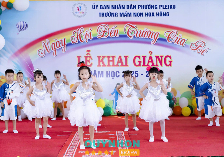 Trường Mầm Non Hoa Hồng TP Pleiku – 45 Nguyễn Thái Học