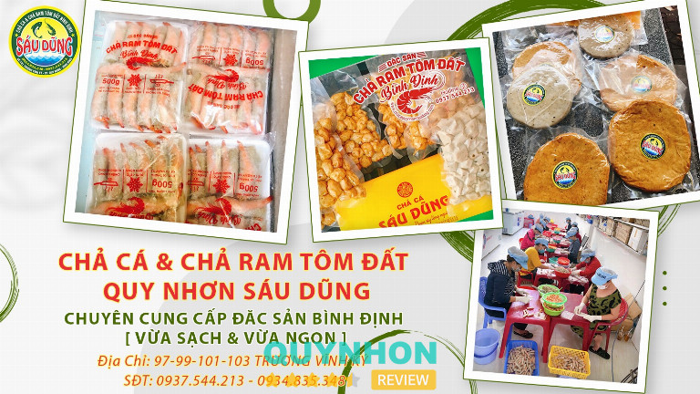 Chả Ram Tôm Đất Sáu Dũng – Quy Nhơn