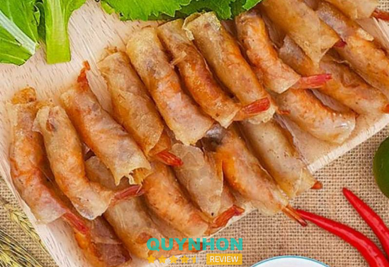 chả ram tôm đất ở Bình Định