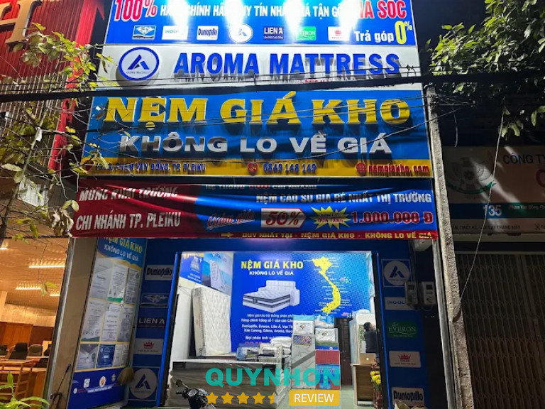 Showroom Nệm Giá Kho Gia Lai – Pleiku