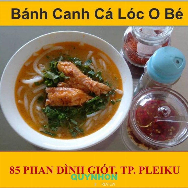 Bánh Canh Cá Lóc O Bé – 85 Phan Đình Giót