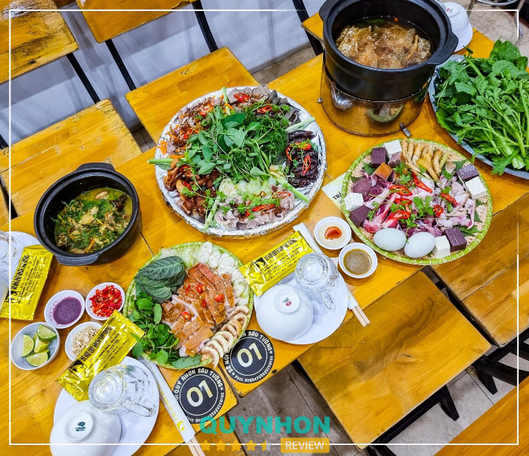 Quán dê ở Quy Nhơn 