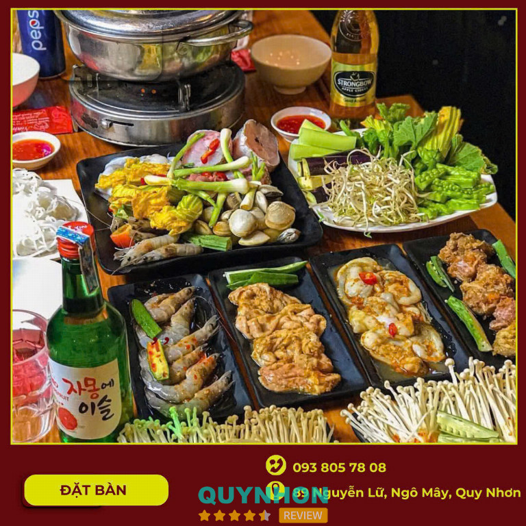 Lẩu & Nướng Happy – 219 Nguyễn Lữ
