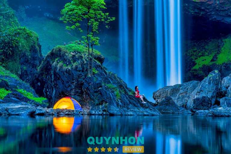 Thác K50 cao 50 mét