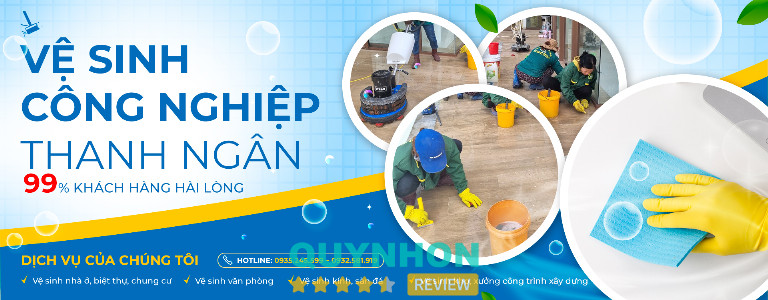 Vệ sinh công nghiệp Thanh Ngân - 12/18 Trạng Quỳnh