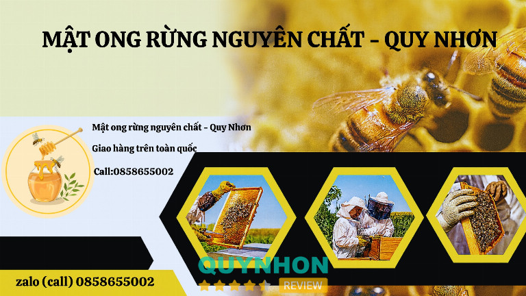Mật Ong Rừng Nguyên Chất - Quy Nhơn