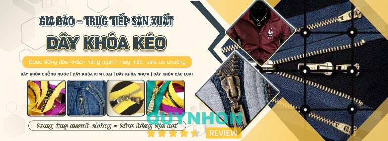 Phụ liệu may BZIP - Tuy Phước