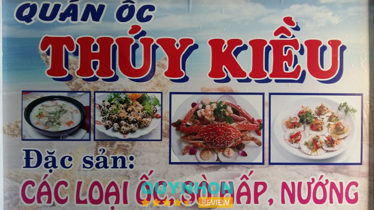 Quán Ốc Thúy Kiều bình dân ở Quy Nhơn