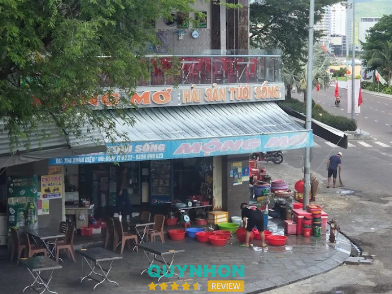 Mộng Mơ Quán nhậu bình dân ở Quy Nhơn