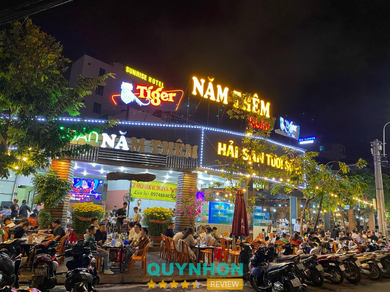 Quán nhậu bình dân Năm Thêm ở Quy Nhơn