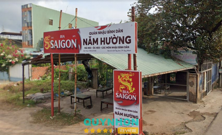 Má Heo Năm Hường quán nhậu bình dân ở Quy Nhơn
