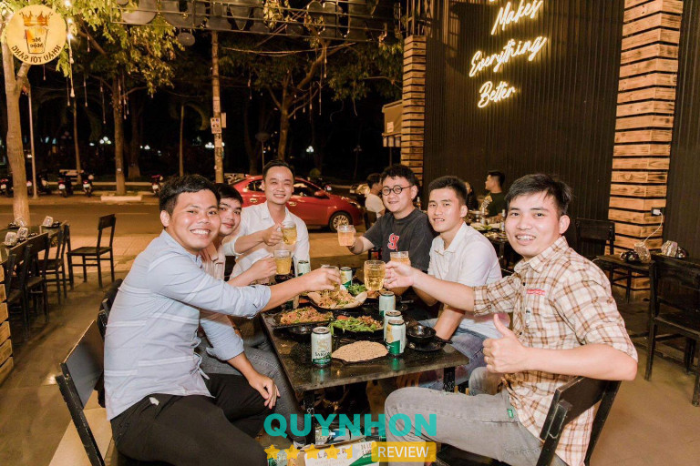 quán nhậu bình dân ở Quy Nhơn