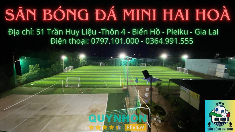 Sân Bóng Đá Mini Hai Hòa - Pleiku 