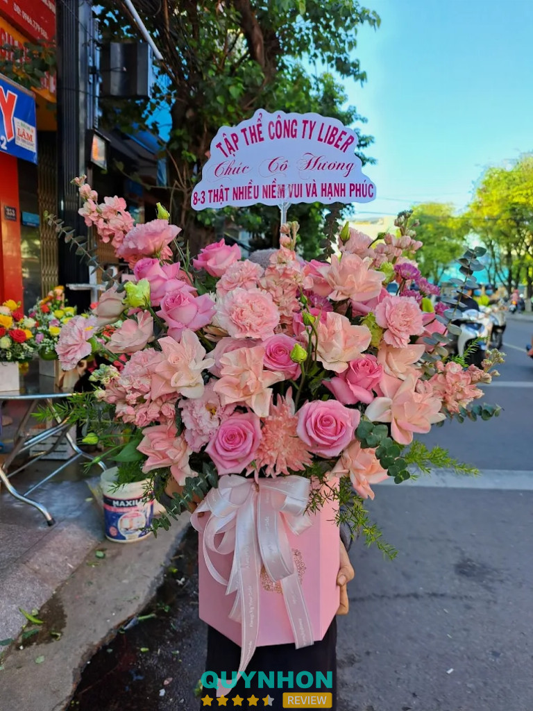 Bài đánh giá về Shop Hoa Tươi Hương Vy 351 nguyễn huệ quy nhơn