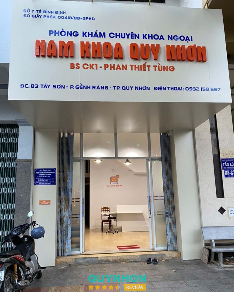 Phòng khám nam khoa Quy Nhơn - 83 Tây Sơn
