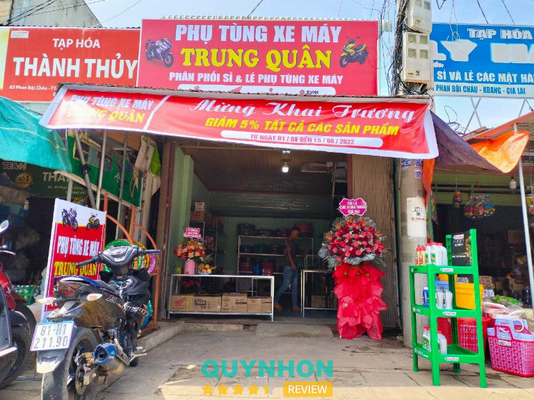 Phụ Tùng Xe Máy Trung Quân - Kbang