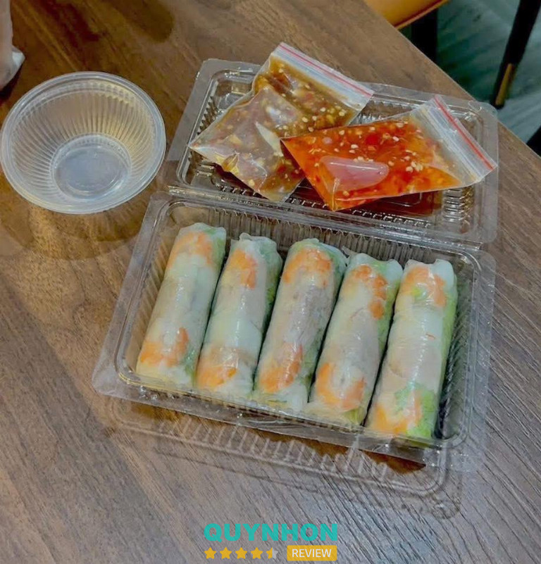 Gỏi cuốn Ngọc Na - Quy Nhơn 