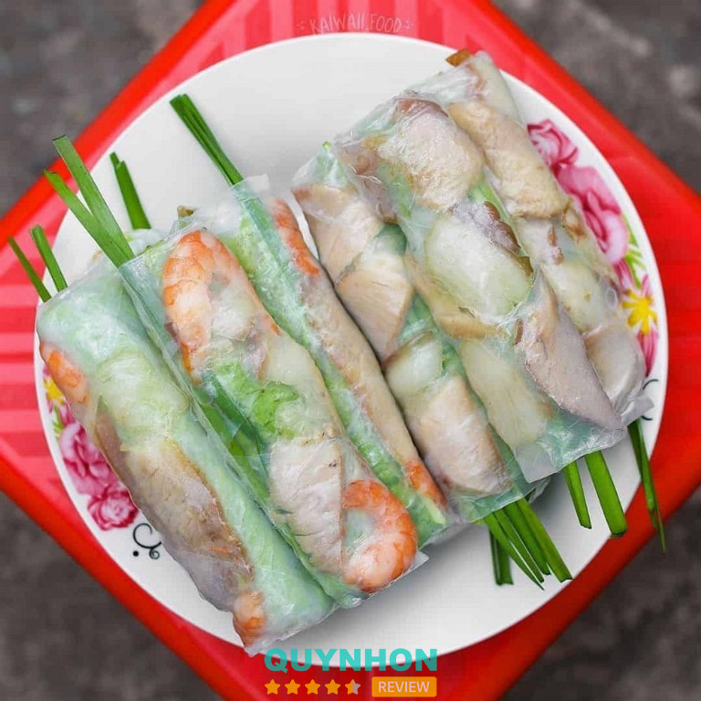 quán gỏi cuốn ở Quy Nhơn
