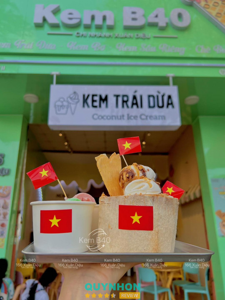 Tiệm Kem B40 - 194 Diên Hồng