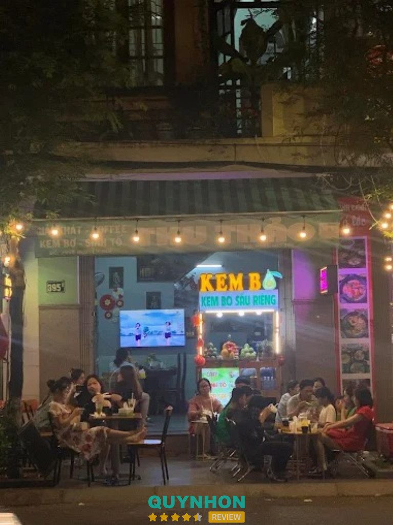 quán kem bơ ở Quy Nhơn