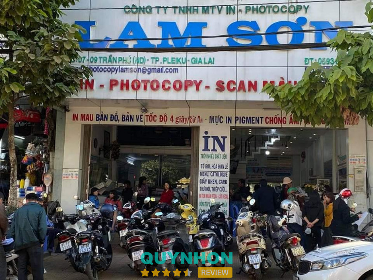 In Photocopy Lam Sơn Gia Lai - Pleiku 