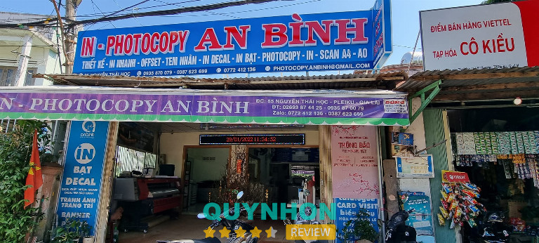In - Photocopy An Bình - Pleiku 
