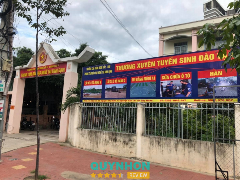 Trường Dạy Lái Xe Quân Khu 5 - Quy Nhơn