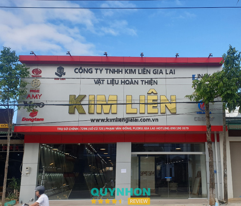 Cửa hàng vật liệu xây dựng ở Pleiku