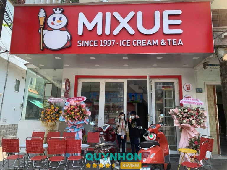 Bài viết đánh giá về Mixue (kem tươi & trà): 65 Nguyễn Huệ, Quy Nhơn