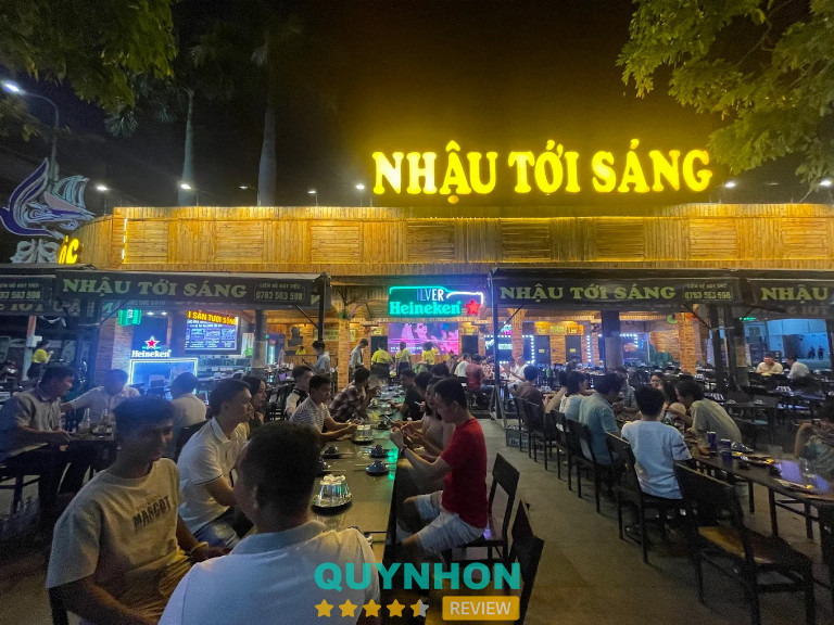 Bài viết đánh giá về quán Nhậu Tới Sáng Mr Mộc: 07a Lê Duẩn, Quy Nhơn